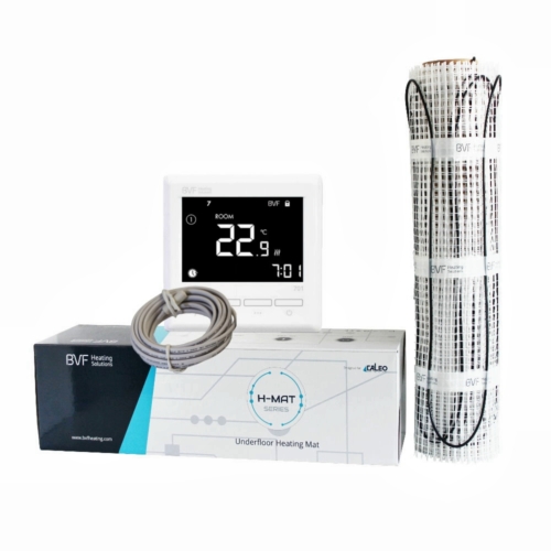  SET - Električna grijaća mreža 4,5 m2 sa 150W/m2 + digitalmni tjedni termostat BVF 701 sa podnim senzorom